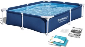 Téglalap alakú medence 221x150x43 cm Bestway 56401N