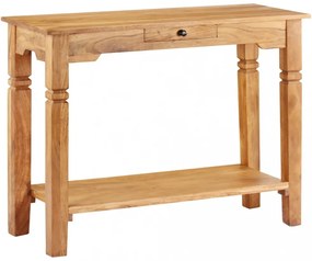 tömör akácfa tálalóasztal 100 x 40 x 76 cm