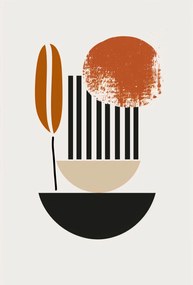 Poszter 67,5x100cm Kelet Félgömb