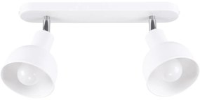 Sollux SL.1314 - Spotlámpa ELBA 2xE27/15W/230V fehér