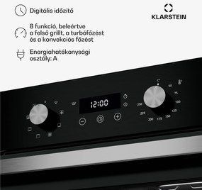 Klarstein SpaceSmart Kompakt beépített sütő
