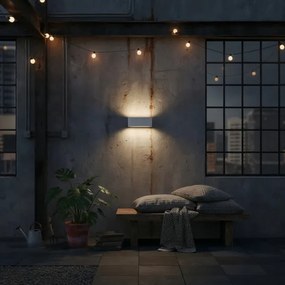 Ideal Lux - Kültéri fali lámpa ANDROMEDA 1xE27/60W/230V IP55 szürke