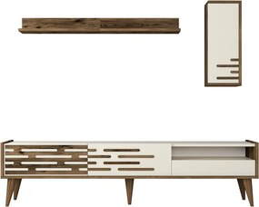 Valensiya - Walnut, Cream