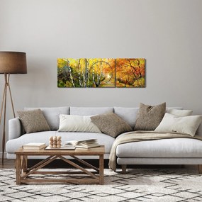 Kép - Egy romantikus sugárút a víz mentén. (órával) (90x30 cm)