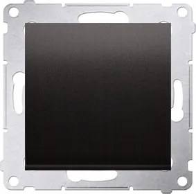 Simon 54 Antracit Színű Egyszeres Lépcsőházi Kapcsoló, Piktogram Nélkül DW6.01/X/48