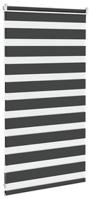 zebrafüggönnyel fekete szövetszélesség 70,9 cm poliészter