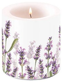 Átvilágítós gyertya - 8x7.5cm - Lavender Shades