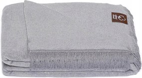 Pamut akril takaró 150x200 szürke pléd ágytakaró