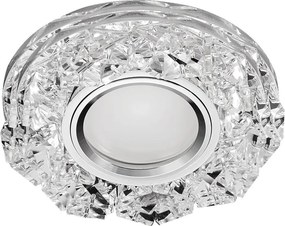 PREZENT 71094 ELEGANT Kristály Spot Lámpa Króm, Tükör, Átlátszó GU10 IP20