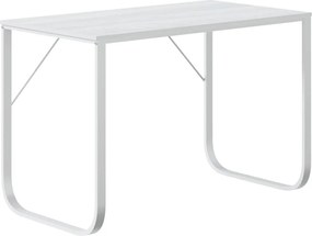 vidaXL fehér forgácslap számítógépasztal 110 x 60 x 73 cm