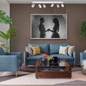 Spotlámpa RENO 6xGU10/8W/230V fehér/króm