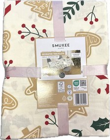 Smukee Abrosz Dekoratív Karácsonyi 110 x 160 cm