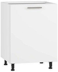 Vento D-60/82 alsó szekrény, matt fehér