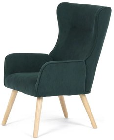 Zöld Kordbársony U-Fotel. AK-314 GRN2