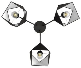 csillár ADAMANT 3xE27/15W/230V fekete