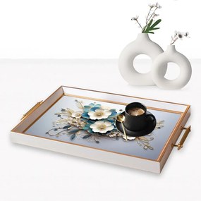 Üveg tálca, 38×24 cm – TPB9901