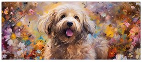 Kép - Happy Dog II. (120x50 cm)