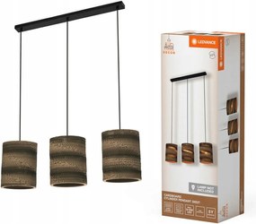 Mennyezeti Lámpa Függő Dekoratív E27 Barna Karton Dekor Ledvance