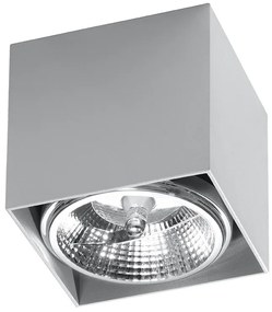 SOLLUX SL-0699 BLAKE Kocka Mennyezeti Lámpa Szürke GU10/ES111 IP20