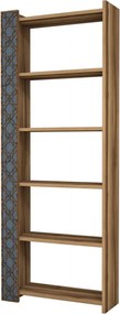 City könyvespolc, dió, 64,6 cm – TR845HCT3608