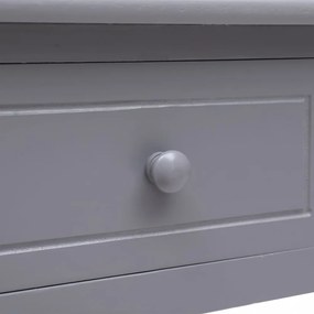 szürke tömör császárfa íróasztal 108 x 45 x 76 cm