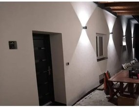 LED Kültéri fali lámpa LED/12W/230V IP54 fehér