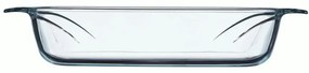 Pyrex üveg sütőedény 3 l, 35 x 23 x 6,5 cm, 35 x23 x 6,5 cm, 3 l
