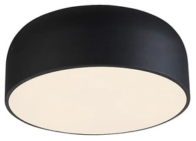 Design mennyezeti lámpa fekete tompítható - Balon