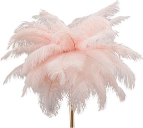 Rózsaszín-aranyszínű asztali lámpa (magasság 55 cm) Palm Pink – Mauro Ferretti