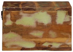 tömör újrahasznosított falra szerelhető TV-szekrény 40x30x19 cm