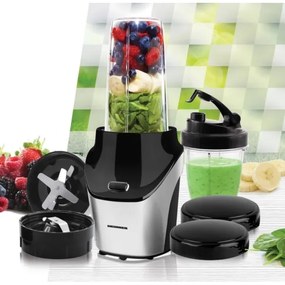 Heinner HSB-T1000SS - Nutri smoothie turmixgép 1000W/230V matt króm/fekete