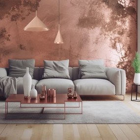 Zsinóros függeszték CAPITAL 1xGX53/15W/230V átm. 46 cm rózsaarany