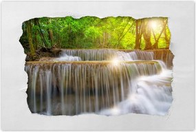 Poszterek 120x80 Ázsiai tájkép Vízesés