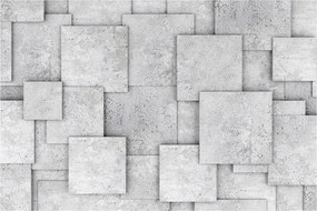 Kép - Betoncsempék absztrakciója (90x60 cm)
