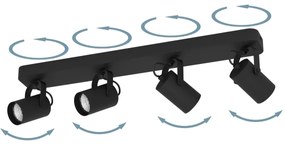 Eglo 900333 - LED Spotlámpa SOREGO 4xGU10/3W/230V