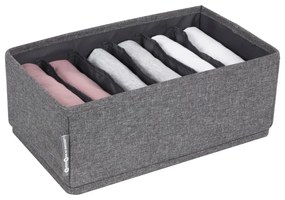 Drawer szürke rekeszes fiókrendszerező, 16,5 x 11 cm - Bigso Box of Sweden
