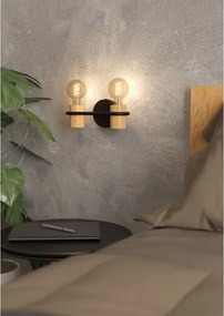 Eglo 43542 - Fali lámpa CHIEVELEY 2xE27/40W/230V