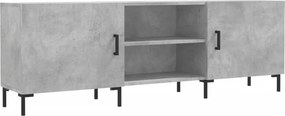 vidaXL betonszürke szerelt fa TV-szekrény 150 x 30 x 50 cm