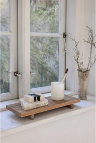 Krémszínű üveg fogkefetartó pohár Opal – Mette Ditmer Denmark