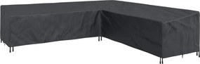 vidaXL Bútor takaró Fekete 300 x 300 x 80 cm 420D Oxford Szövet