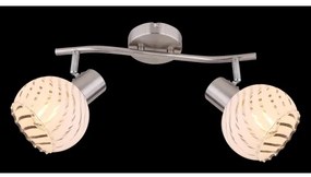 Globo 54025-2 - Spotlámpa WILLY 2xE27/40W/230V