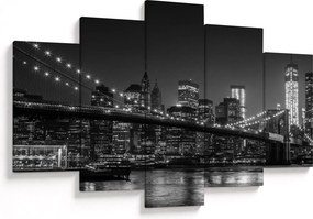 A New York-i Brooklyn-híd képe (150x105 cm)