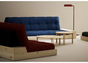 Kék kordbársony kinyitható kanapé 244 cm Base – Karup Design