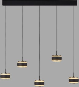 Paul Neuhaus modern függeszték pure falling rings fekete pln2504-18