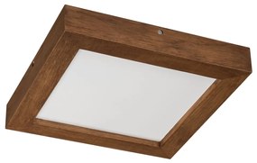 Brilagi-LED Dimmelhető lámpa WOODY FRAME LED/24W/230V tölgy 30x30 cm IP44 + távirányító