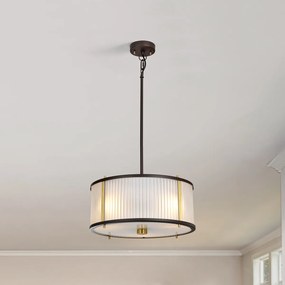 Elstead modern függeszték corona antik bronz antik réz elsdl-corona-3p-bab
