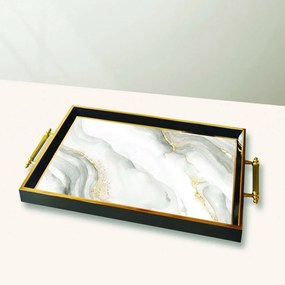 Üveg tálca, 38×24 cm – TPA10023