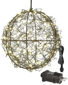 LED karácsonyi dekoráció, 200 LED, 230 V, átm. 20 cm