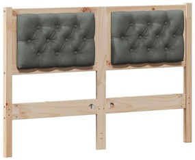 Fejtámla Egyéb barna és sötétszürke 120 cm Tömör fenyőfa