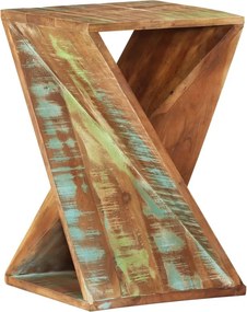 vidaXL tömör újrahasznosított fa kisasztal 35 x 35 x 55 cm